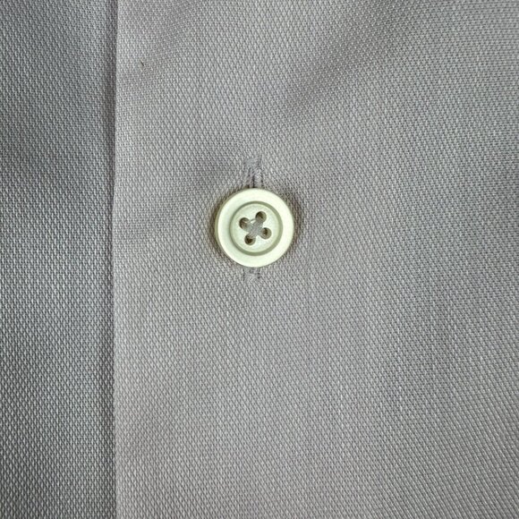 Joseph & Feiss Dress Shirt Men's18.5 36/37 Light Pink, Long Sleeve, Button Up - Picture 12 of 16